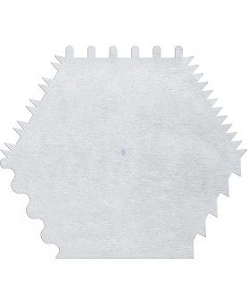 Plieninės šukos RGM COMB06A