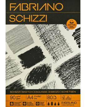 Bloknotas Fabriano Schizzi