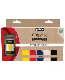 Akrilo rinkinys Origin Primary, 5x60ml