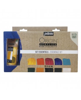 Akrilo rinkinys Origin Essentials, 10x60ml
