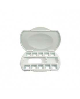 Dėžutė akvarelei, plastikinė, 10 1/2