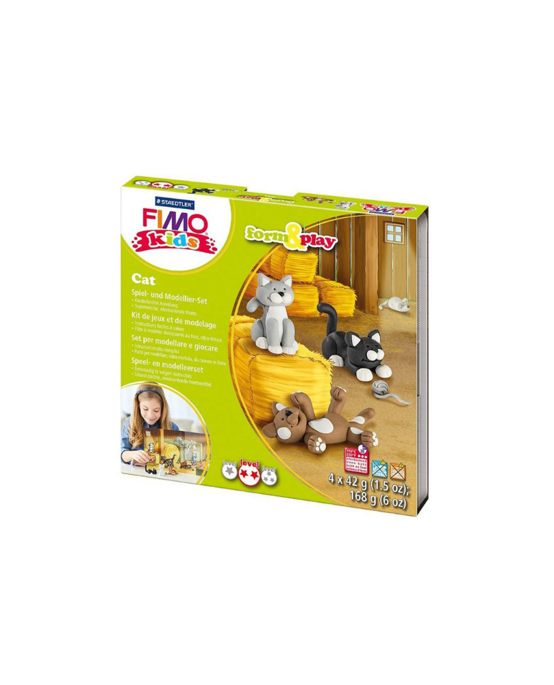 Modeliavimo rinkinys vaikams Fimo Kids, Cat